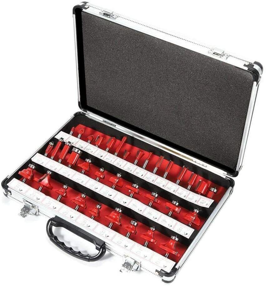 Kit 15 Frese Per Legno Con Gambo 6mm - Per Fresatrici E Pantografi, Ideale Per Scanalature E Cornici - Foto 13