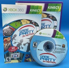 MICROSOFT XBOX 360 Game Party In Motion Kinect Sensor Arcade TESTED COMPLETE