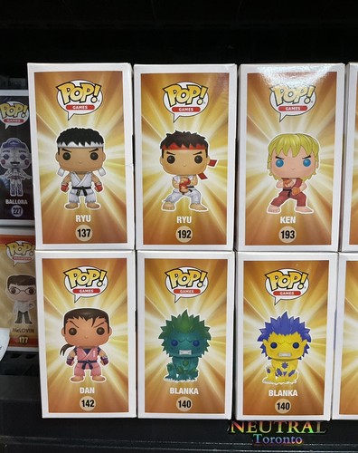 Funko POP! Games: Street Fighter Set - Ryu, Ken, Chun Li, Cammy, Blanka, Akuma - Picture 14 of 20