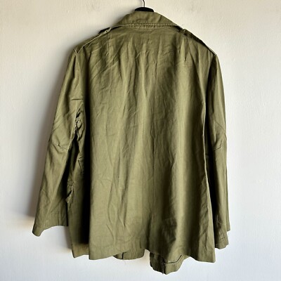 1980s Iraqi Popular Army 4 Pocket OG Jacket Mint X-Large Iran-Iraq