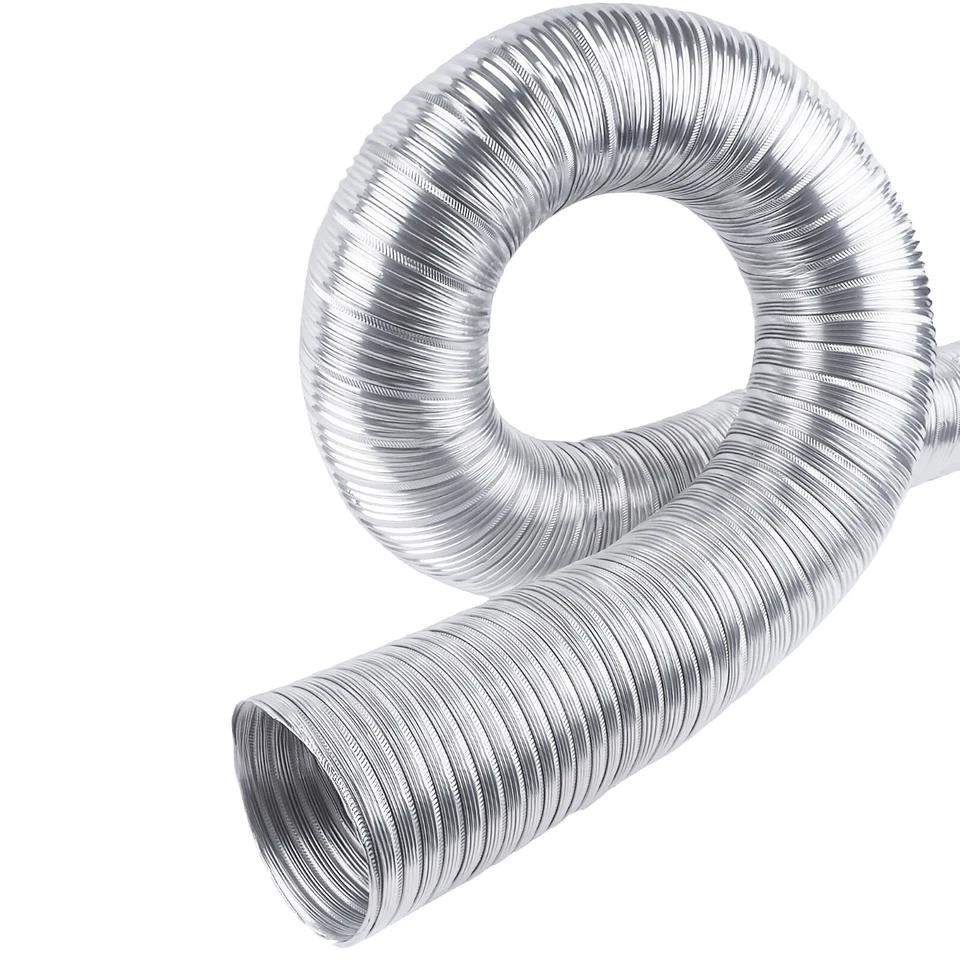 BAUSTER Aluflexrohr Flexrohr Wellrohr Lüftungsschlauch Lüftungsrohr rohr Ø75 - 350mm 3m