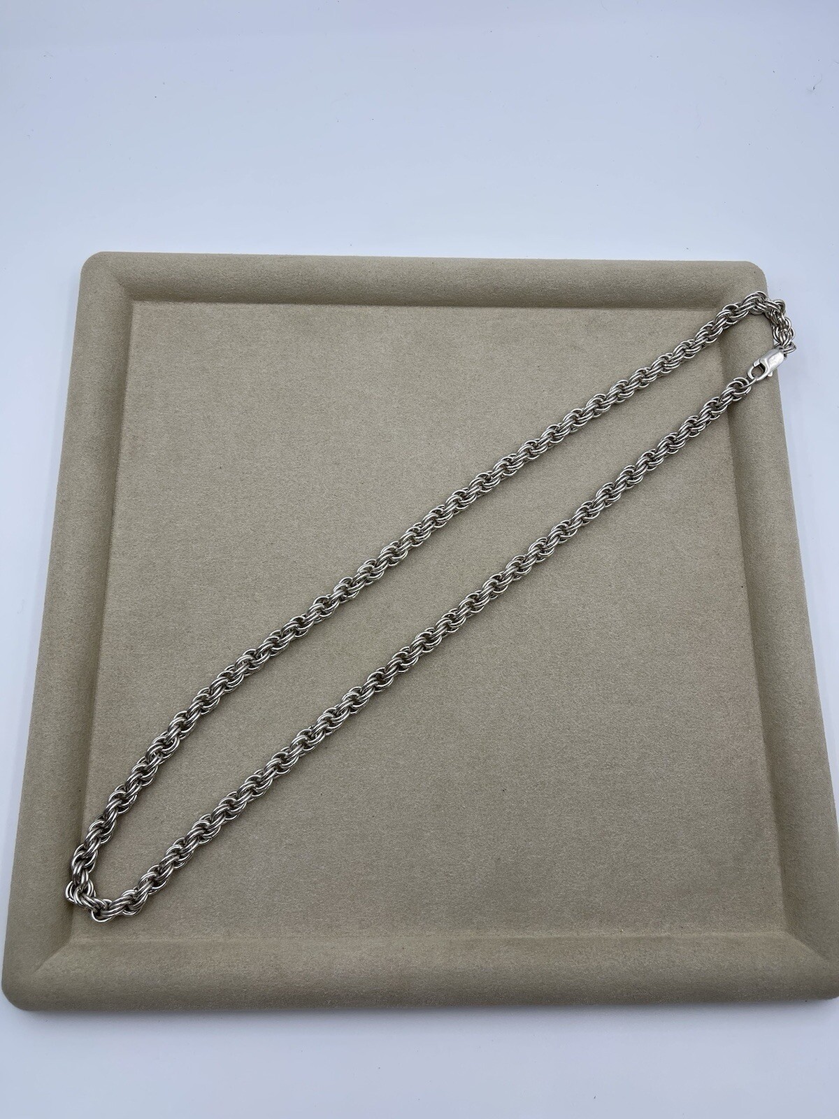Sterling Silver 925 Heavy Solid Braided Chain Nec… - image 5
