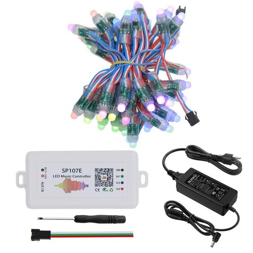 WS2811 IC RGB Pixel LED String Light Wifi Controller and Power Supply Full Kit - Picture 19 of 44