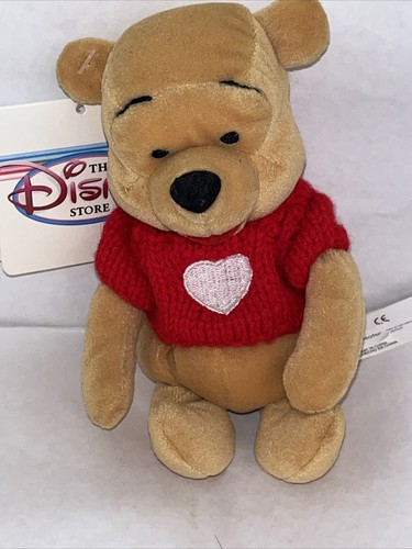 Disney Winnie The Pooh Plush NWT Bean Bag - Picture 2 of 4