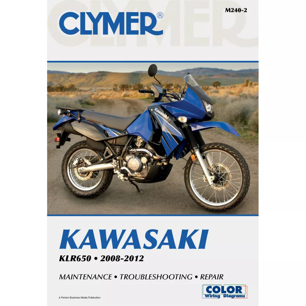 CLYMER Physical Book for Kawasaki KLR650 KLR 650 2008 2012 M240