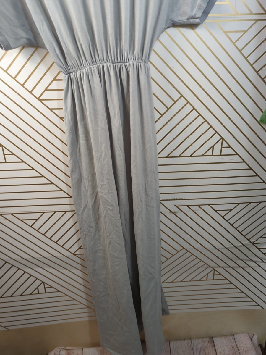 zara grey midi dress Zara - Zw Collection Lace Midi Dress - Mid-Gray - M