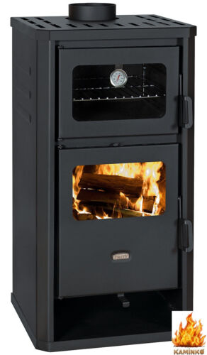 Estufa de leña para cocinar con horno cocina de combustible sólido PRITY FM D potencia 12,1 kW - Imagen 3 de 10