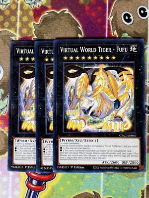 Yugioh Virtual World Tiger - Fufu CYAC-EN046 Playset 