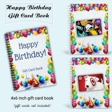 Birthday Gift Card Book  Birthday Gift Card Holder  Friend Gift  Bestie