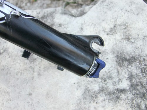 Manitou Splice Fluid Flow Fork 55mm suspension fork Fits 26". 1-1/8" threadless - Picture 6 of 7