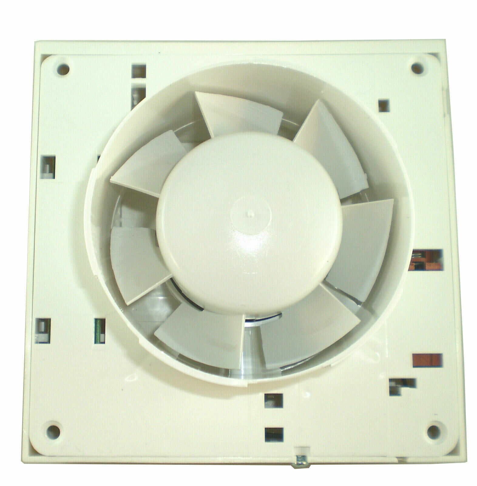 Bathroom Extractor Fan 4" 100mm - Timer & Automatic Shutters - Timed ...