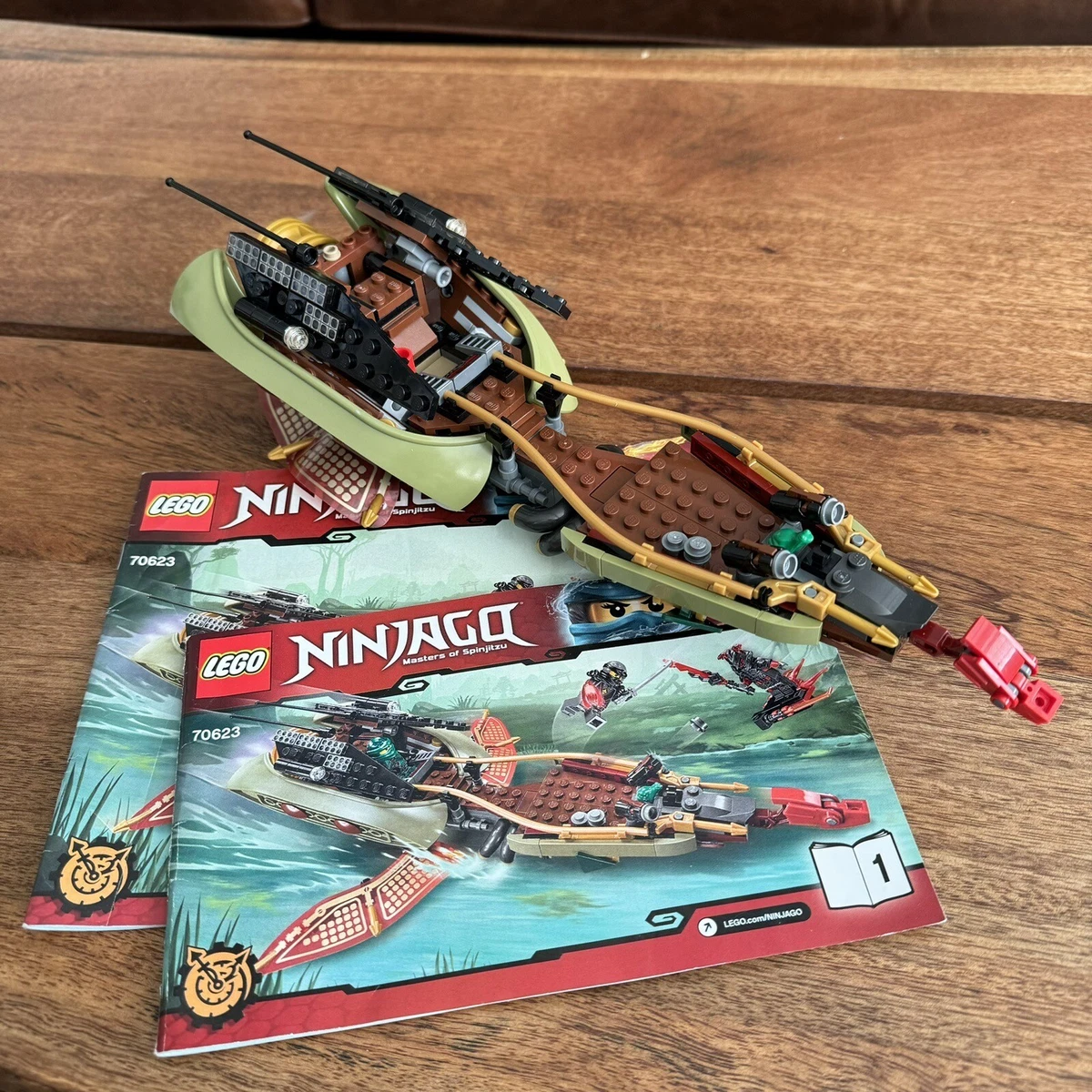 LEGO NINJAGO Destiny s Shadow 70623 Incomplete No Minifigs