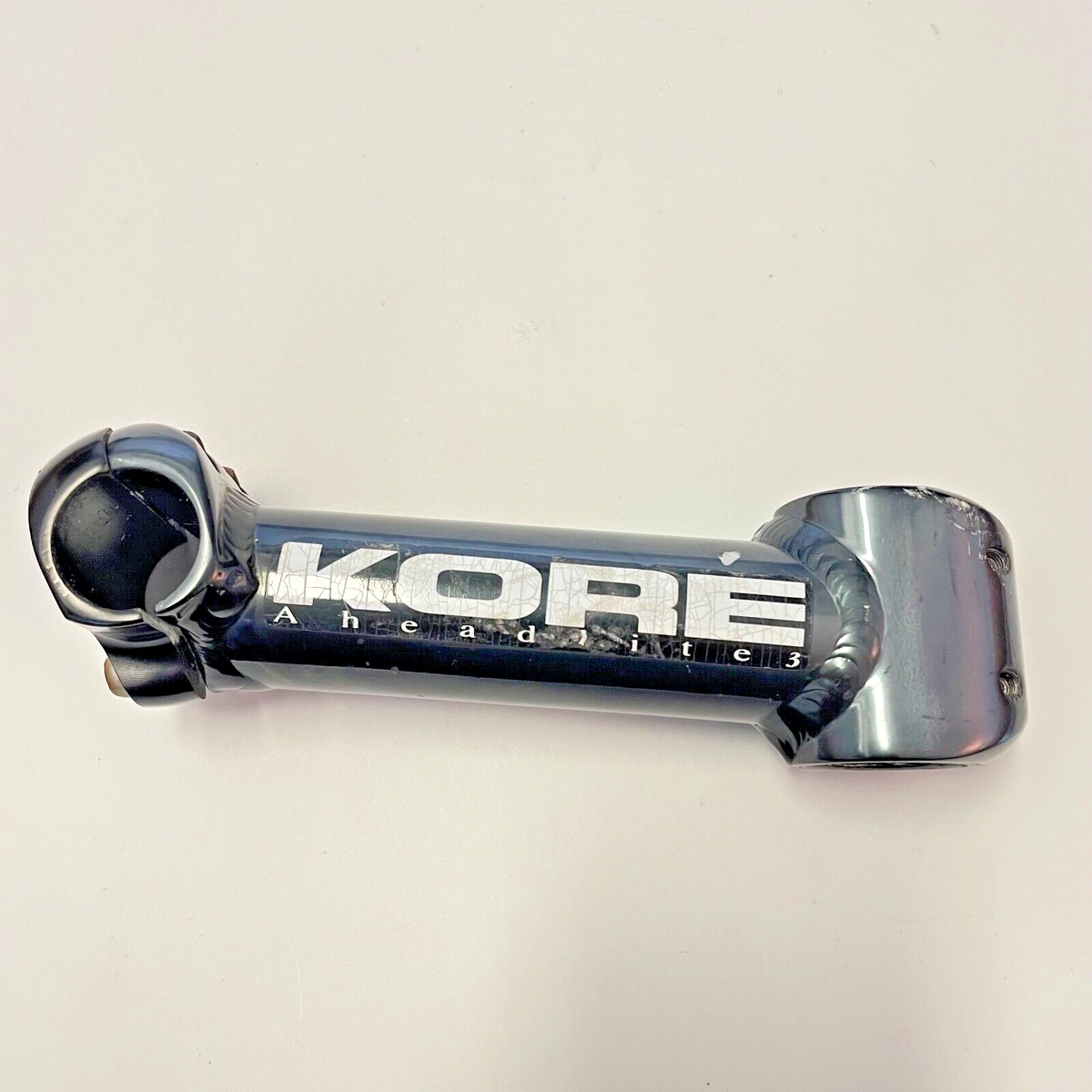 KORE ELITE ステム made in usa 希少 美品 old mtb KORE AheadLite 3 Aluminium Black Stem 130mm 1-1/8th” Retro
