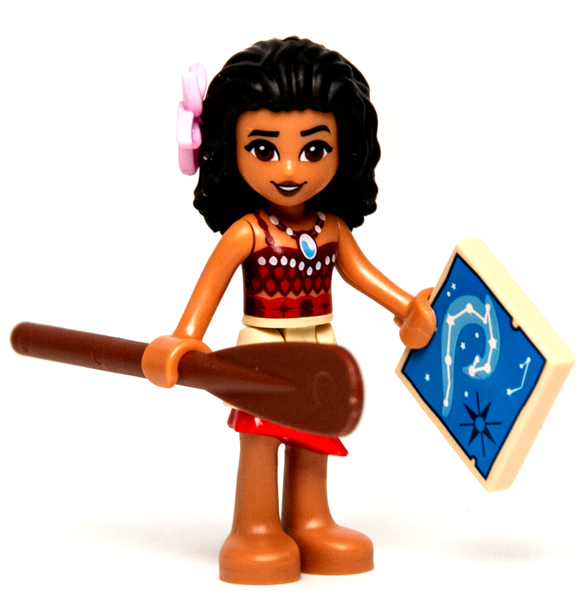 Lego Disney Princess Minifigure - Moana w/ Constellations
