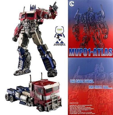 Lucky Cat MVP-01 Atlas Masterpiece Scaled TF Movie Rise of the Beast Prime MIB