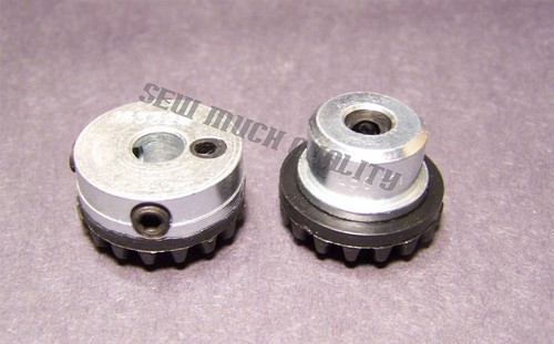 GEAR Lower Left Hook Drive Shaft Set Singer 4617 4623 6233 6235 6267 6268 9005 + - Picture 4 of 4