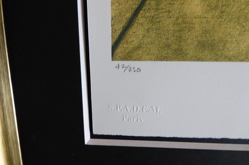 Pablo Picasso Lithographie 38,5x28,5, limitiert, signiert! - Bild 2 von 4