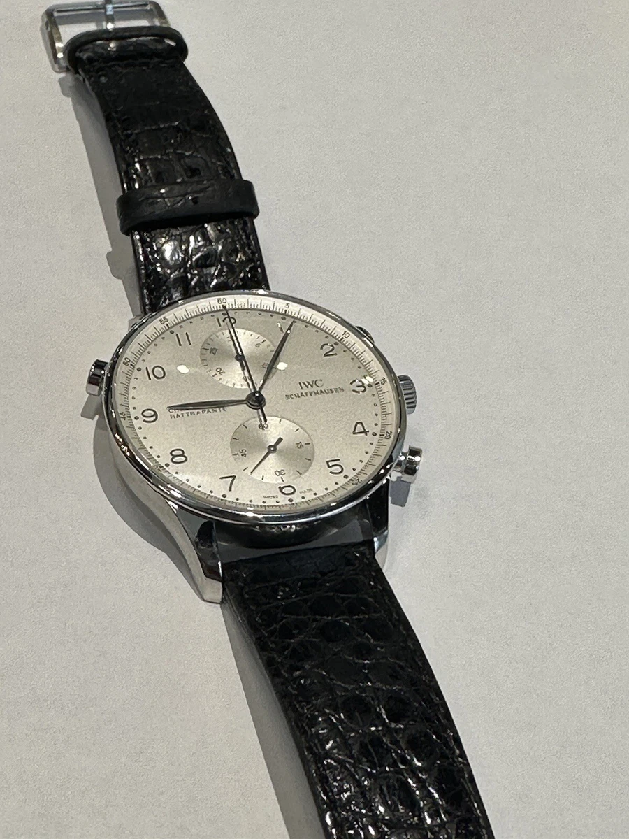 IWC Portuguese Chronograph Platinum Limited Edition IW3712 eBay