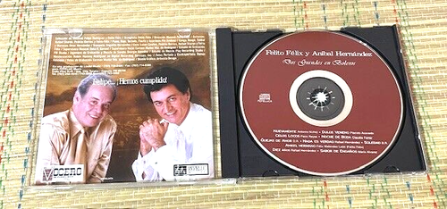 Felito Felix y Anibal Hernandez - Dos Grandes en Bolero - CD - Picture 3 of 3