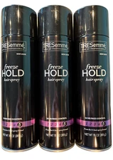TRESemme Hair SPRAY FREEZE HOLD 11oz ( 3 pack )  purple CANISTER MAY VARY!