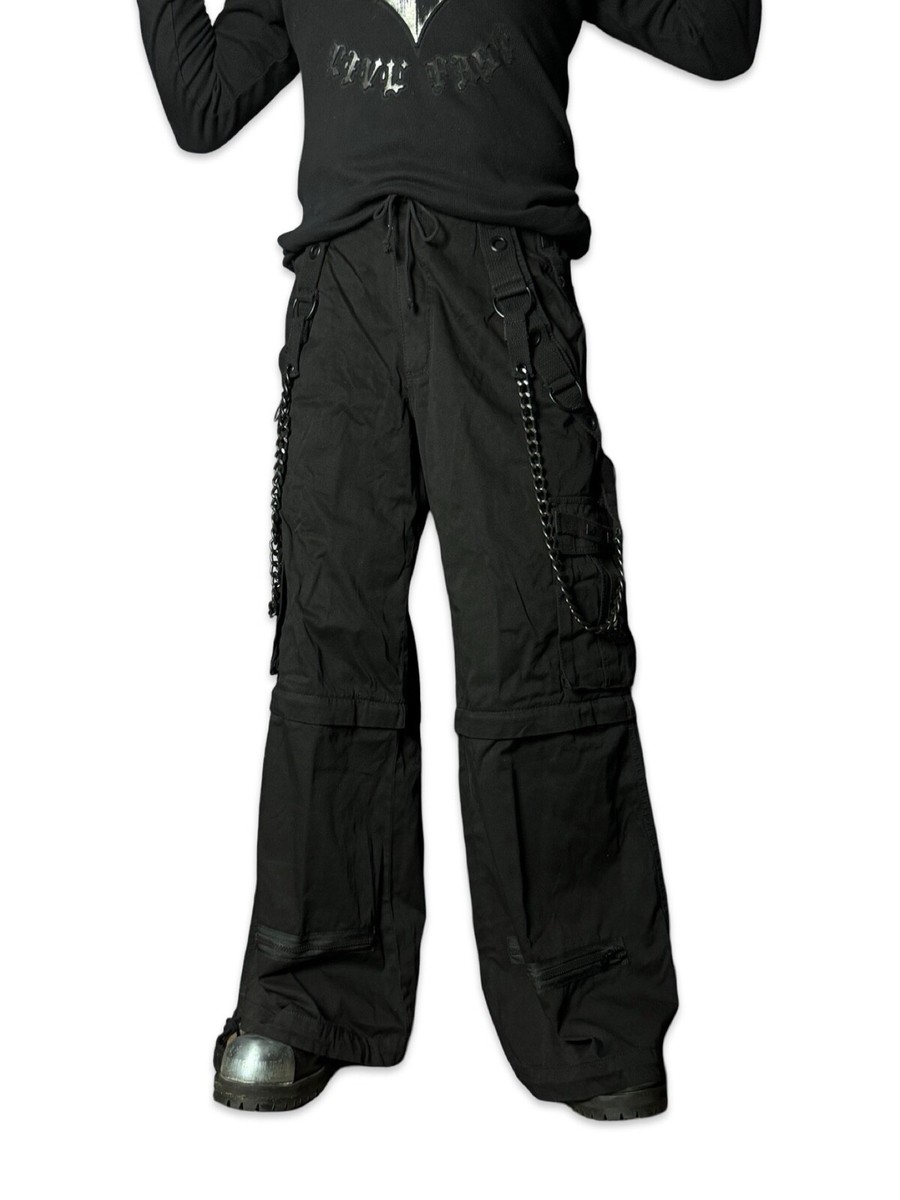 Rare Tripp NYC Goth Skate Grunge Straps Baggy Bondage y2k