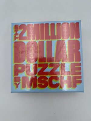 NEW 2 Million Dollar Sealed Brain Teaser Complicated 500 Piece Jigsaw Puzzle