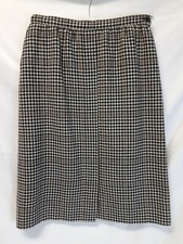 Pendleton Women's Classic Long Wool Plaid Skirt USA Made Retro Schoolgirl Style