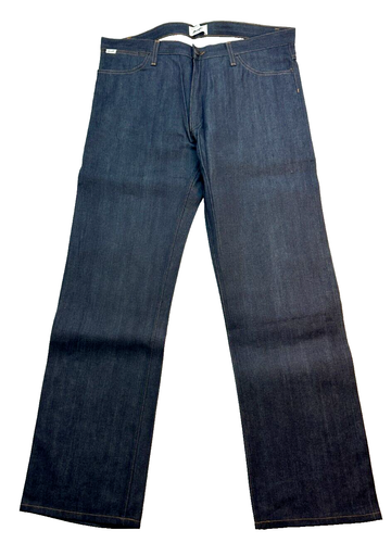 Pantalones de mezclilla para hombre Marc Jacobs Wrangler hechos en EE. UU. ribete índigo W38 L34 crudo - Imagen 2 de 14