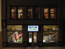 JOHN'S BUSINESS INTERIORS SHEETS SIGNS        PLUS FLOORS      SHEETS $4,50 EACH