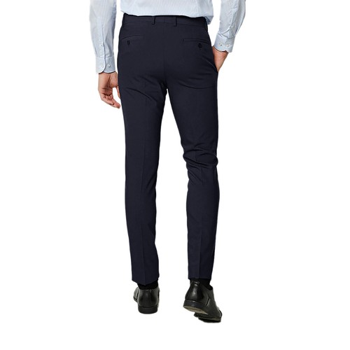 Abito Uomo Blu Nero Elegante Slim Fit Vestito cerimonia Sartoriale Casual VEQUE - Photo 15/38