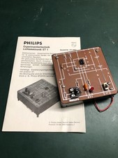 PHILIPS Lichtelektronik ET 1 Bausatz RARIT&Auml;T 70er Jahre mit Anleitung