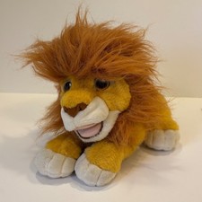 Vintage 1993 Disney The Lion King Simba Plush Mattel 15 Inch Stuffed Animal Toy