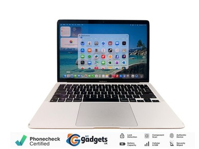 Apple MacBook Air 13'' 2020 M1 Apple Chip 8Core Gpu 8GB RAM 512GB SSD Silber US