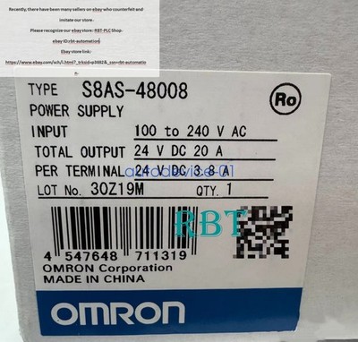   S8AS-48008 Eslite Industrial Control brand new DHL/FedEx #pk