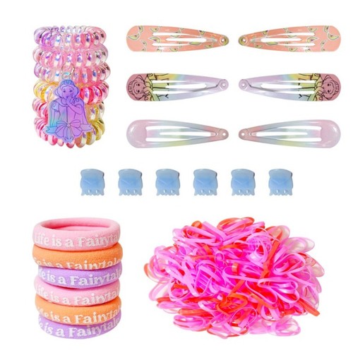 Disney Snow White Life is a Fairytale Multi Hair Accessories Kit Barrettes Clips - Picture 2 of 5