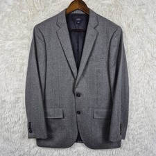 J.Crew Ludlow Jacket Mens 38S Gray Italian Wool Vitale Barberis Canonico Blazer
