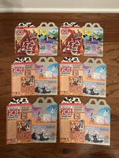  6 Vintage 1990 "DISNEY'S 101 DALMATIANS" MCDONALD'S HAPPY MEAL Box Lot