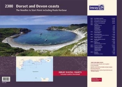 2300 Dorset and Devon Coasts Chart Pack by Imray (Sheet map, flat)