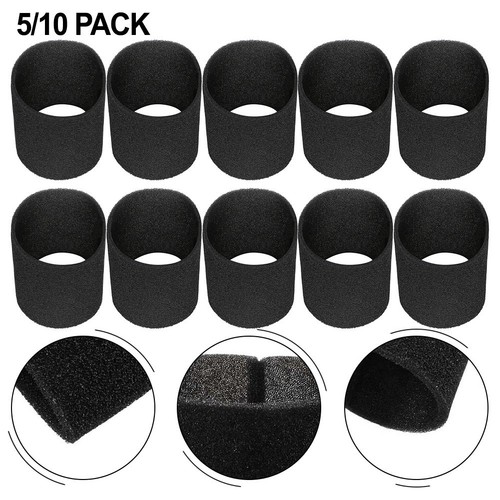 Vacuum Filter Kit – 8x VRC2 Cloth & 2x VFF21 Foam Filters For Hyper Tough, Armor All, Vacmaster 1.5-3.2 Gallon Wet/Dry Vacs