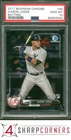 2017 BOWMAN CHROME #56 AARON JUDGE RC YANKEES BATTING PSA 10