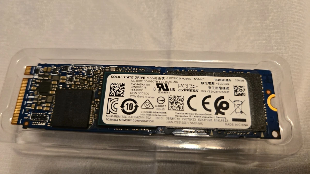 Toshiba M.2 Interface 256 GB Solid State Drives for sale | eBay
