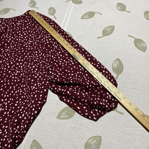 Catherines Shirt Damen Gr. 2X Knopfleiste Tupfen rot/weiß - Bild 11 von 12
