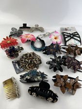 Lot of 20 Fashion Rhinestone Hairpins Flowers Hair Claws Ponytail Headwear Clips