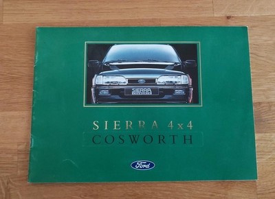 Ford Sierra Cosworth 4x4  - PROSPEKT (Juni 1992)