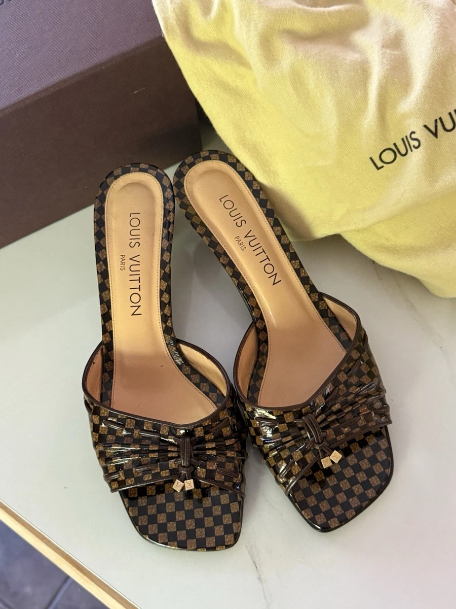 Louis Vuitton Kitten Slide Sandals for Women for sale | eBay