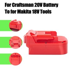 New Adapter For Craftsman 20V Battery Converter to for Makita 18V Power Tools