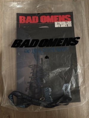 直筆サインBad Omens DO YOU FEEL LOVE TOUR VIP s-l400.jpg