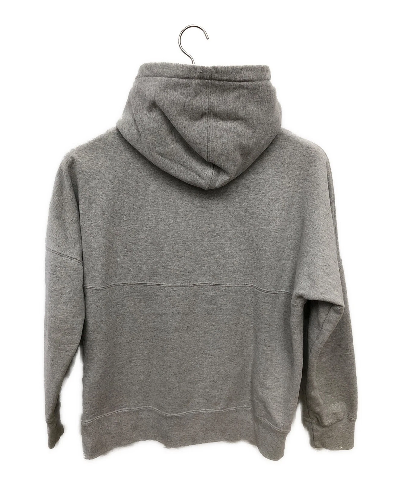 SUPREME Banner Pullover Felpa con Cappuccio Taglia:M Grigio Uomo