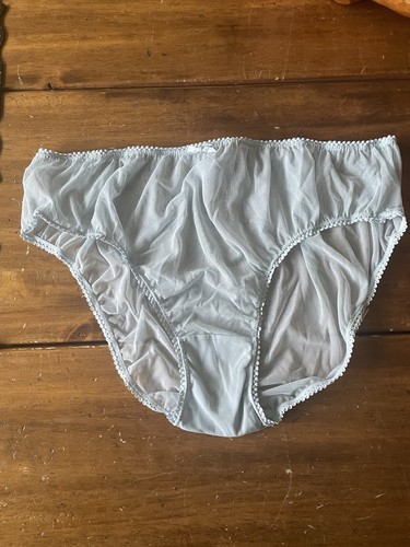Vintage Stephanie Seymour Sheer Panties Underwear Plus Size 2X Cotton Crotch
