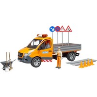 Bruder 02677 Mb Sprinter Kommunal Mitfahrer L+S Modul Und ZubehöR
